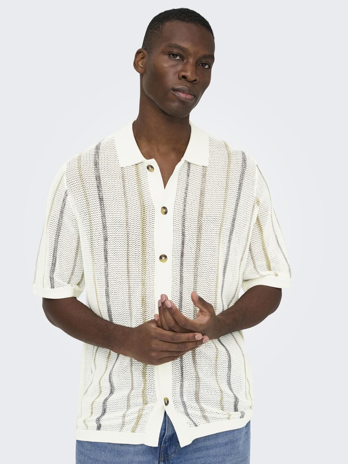 Onstobby Life Rlx  Ss Shirt Knit Noos