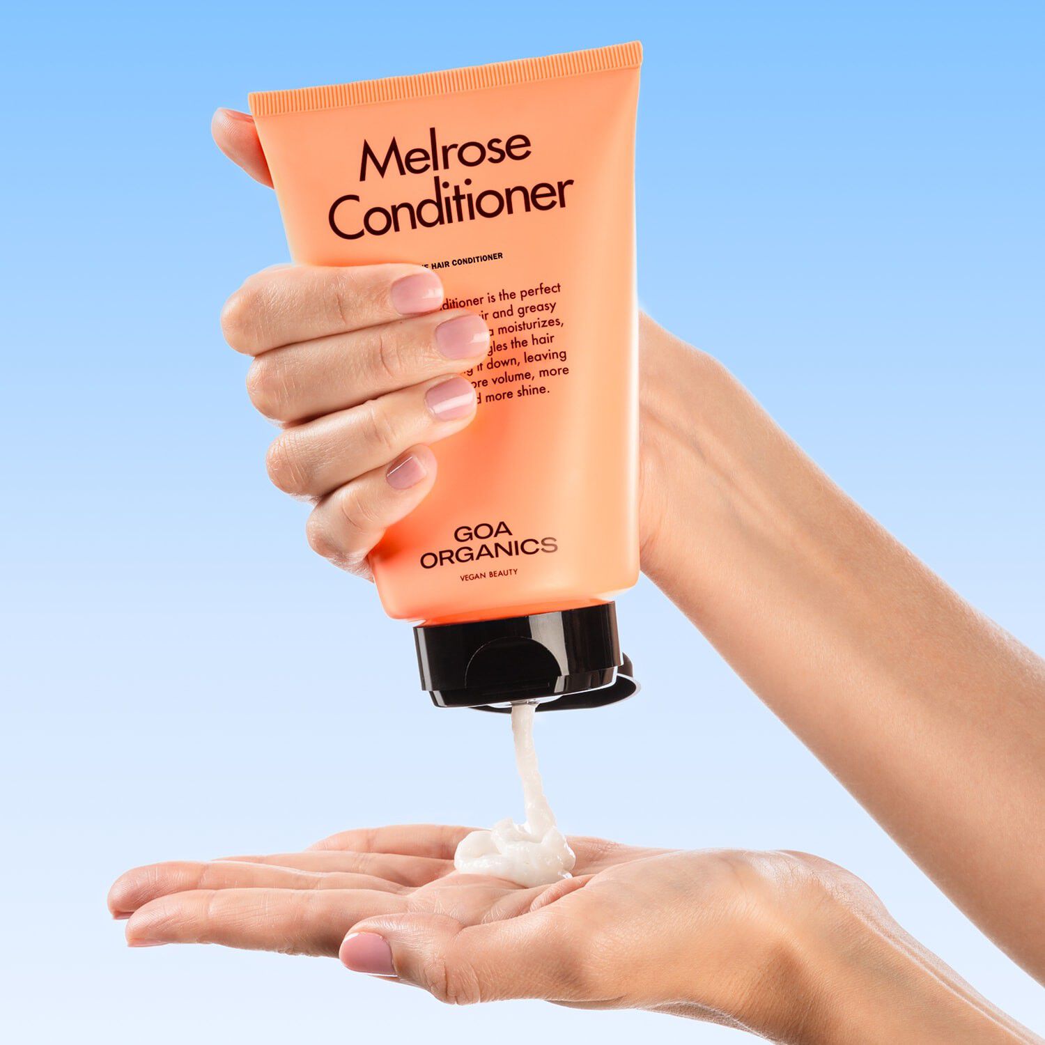 Melrose Conditioner - Balsam f&ouml;r tunt h&aring;r som l&auml;tt blir fett