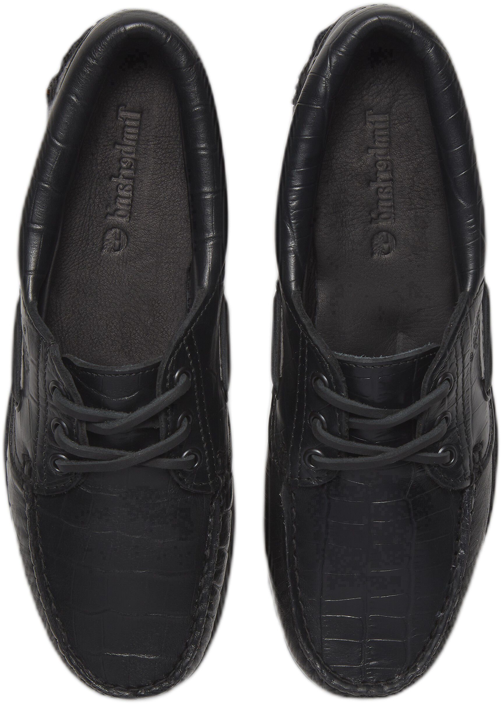 AUTH BOAT SHOE BLACK, Wide