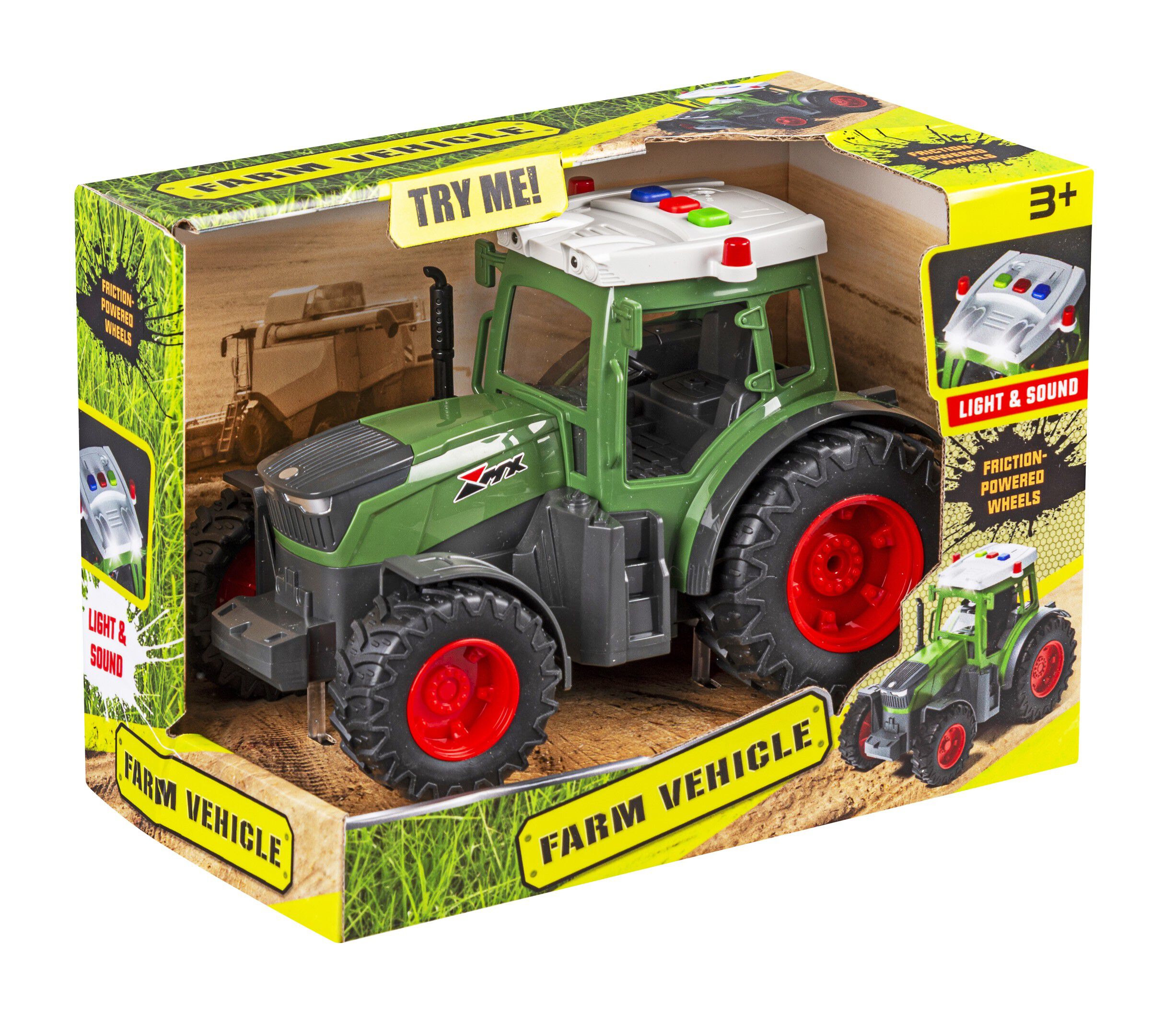 TRAKTOR MED FRIKTION