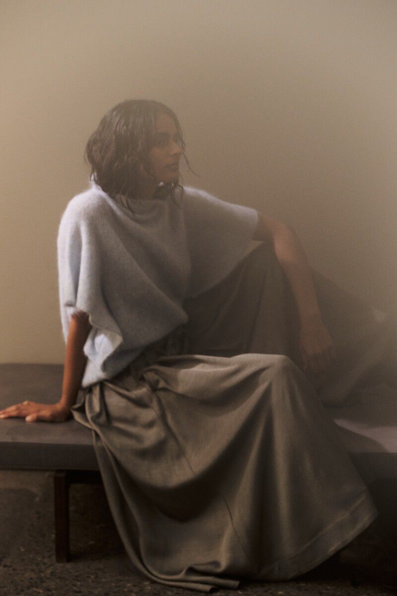 Superlight knit tunic top - Asna