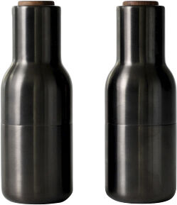 Bottle Grinder, Bronzed Brass, Waln