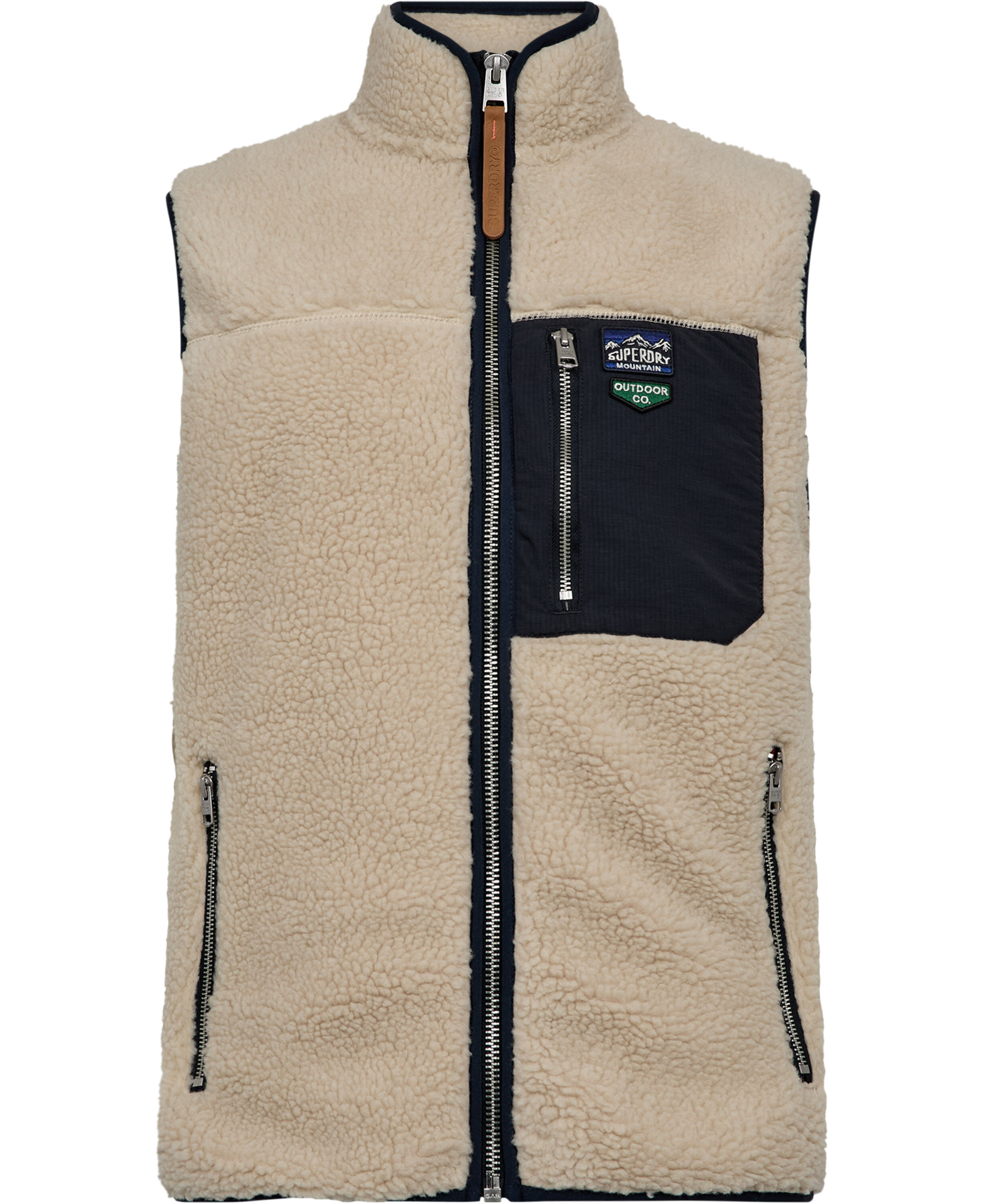 VINTAGE RETRO FLEECE GILET