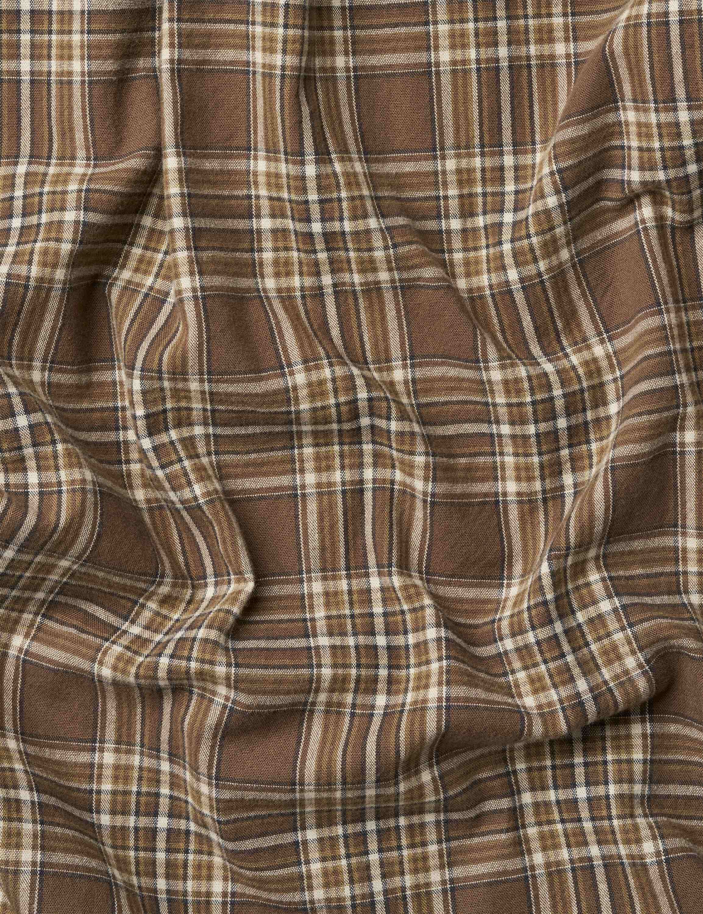 RIDGE REGULAR FIT FLANNEL SHIRT