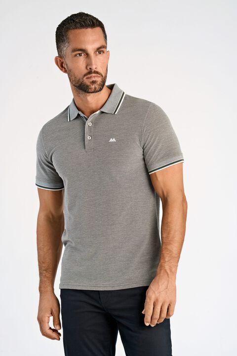 Organic cotton polo S/S
