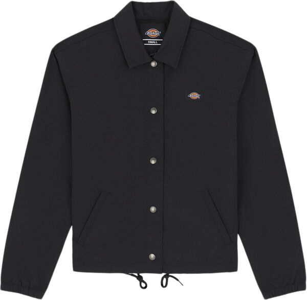 OAKPORT CROPPED COACH JACKET W BLAC