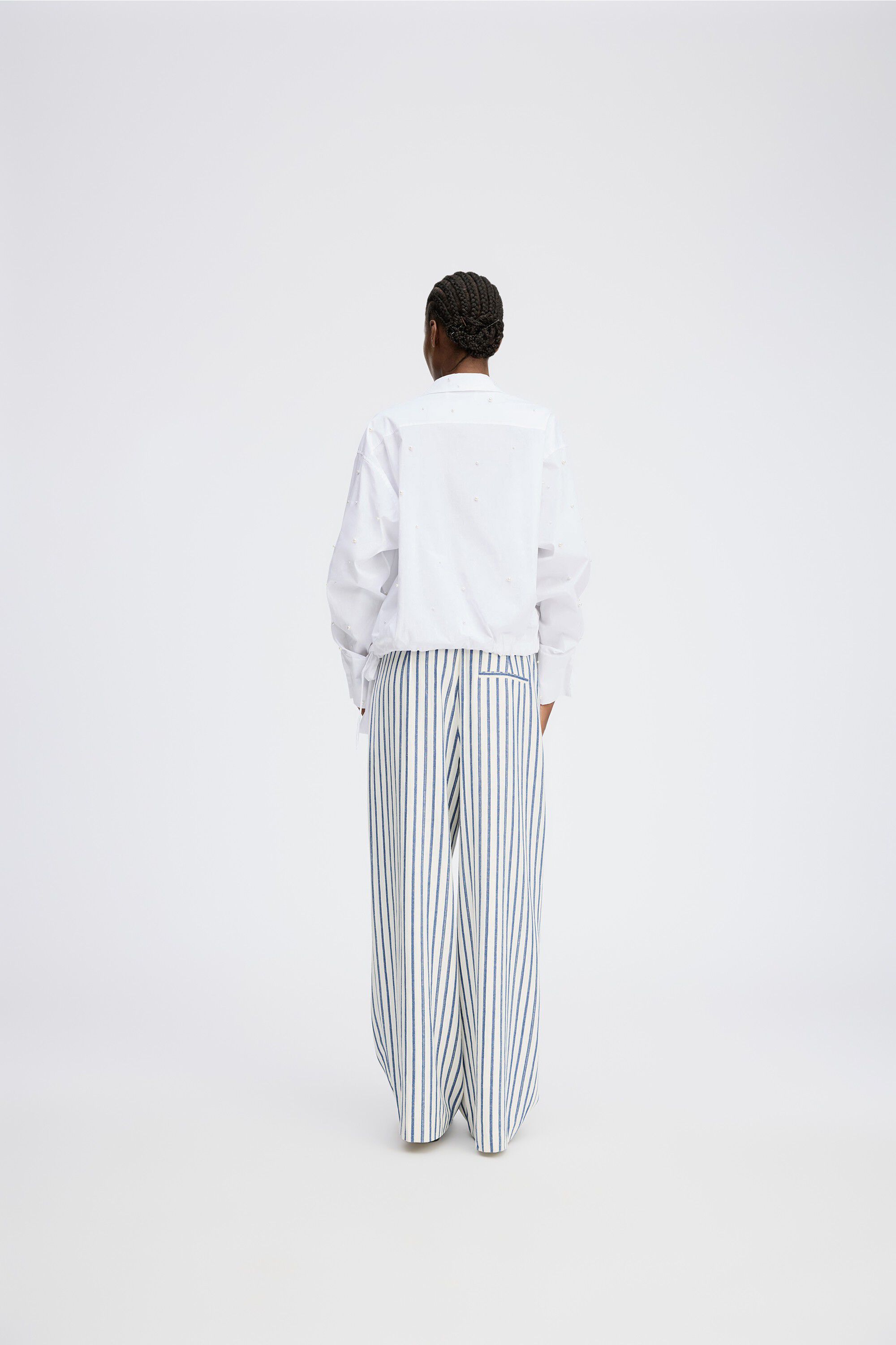 PHEBE Organic Cotton Blend Blouse