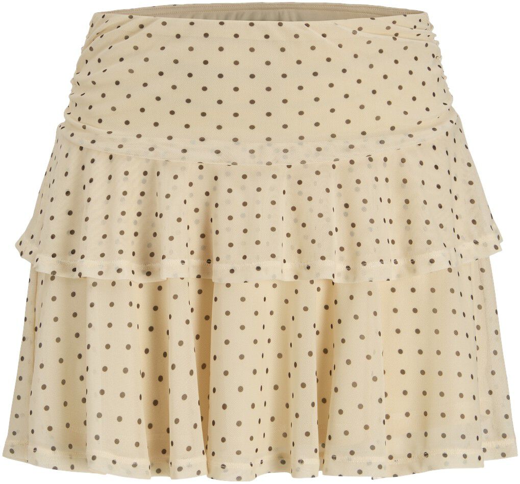 JXELVIRA MESH LAYRED SKIRT WVN LN
