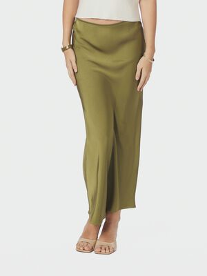 Vicky Heavy Sateen Skirt