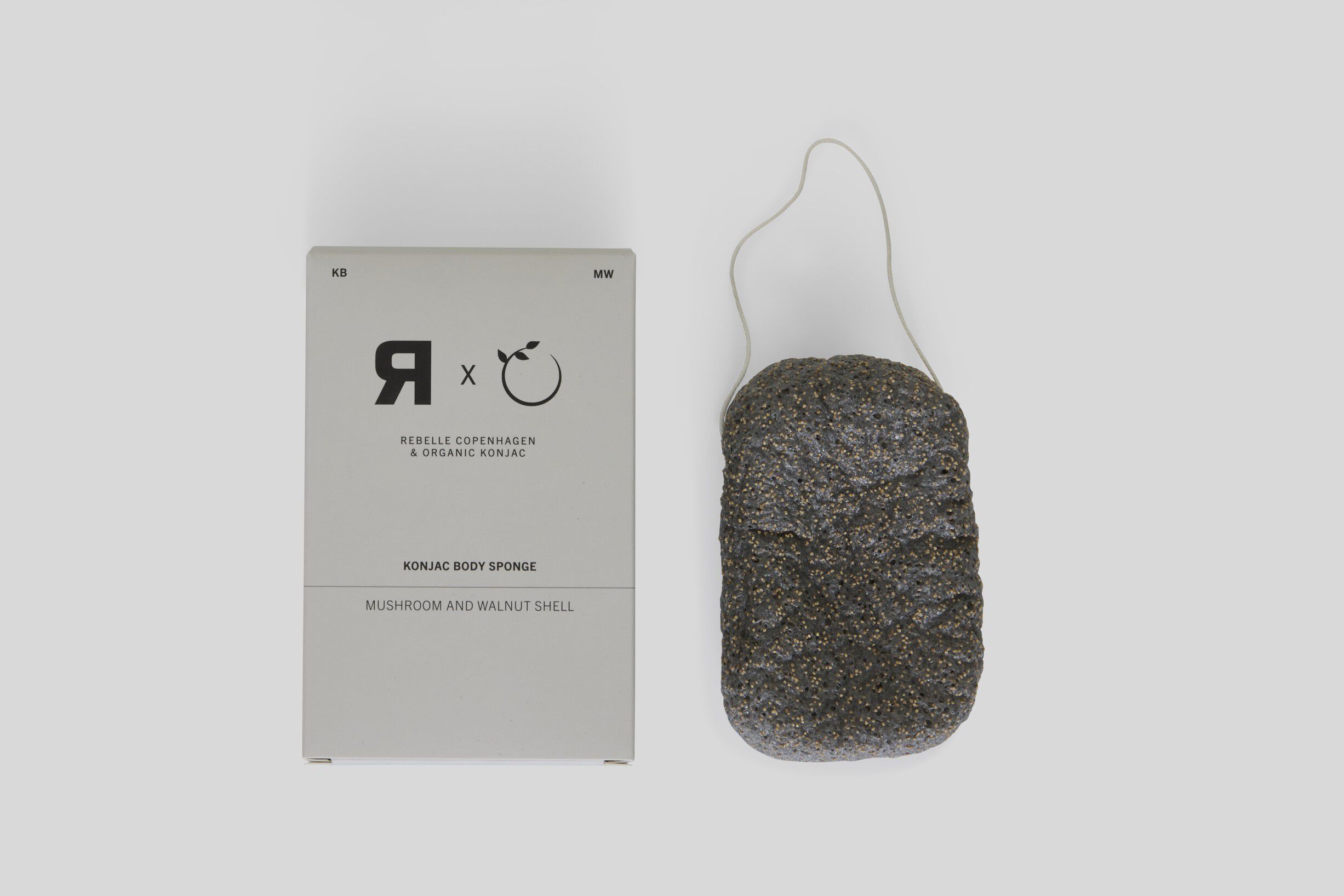 Konjac Body Sponge Mushroom Walnut Shell