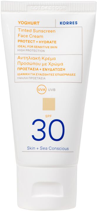 Yoghurt Tinted Sunscreen Face Cream SPF 30