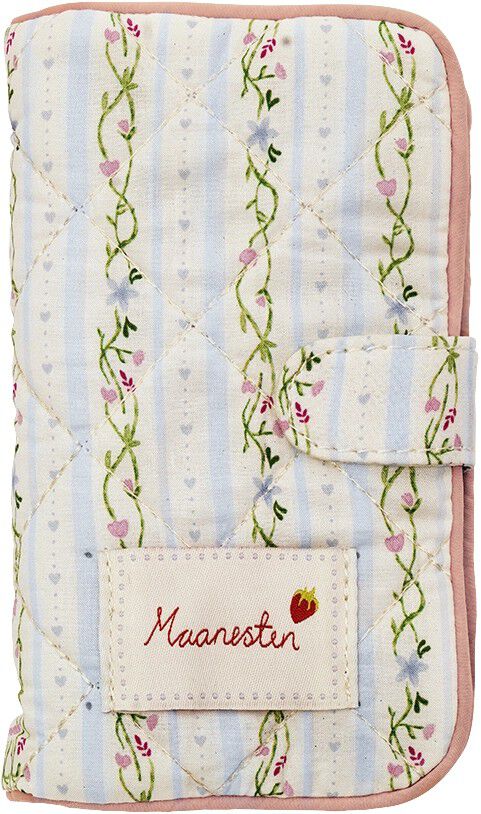 Jewelry Clutch Summer Stripes Blue