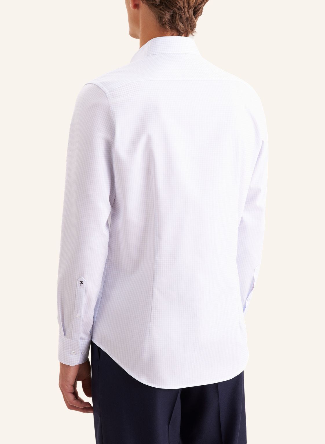 Business shirt Slim 1/1 Button-down Check