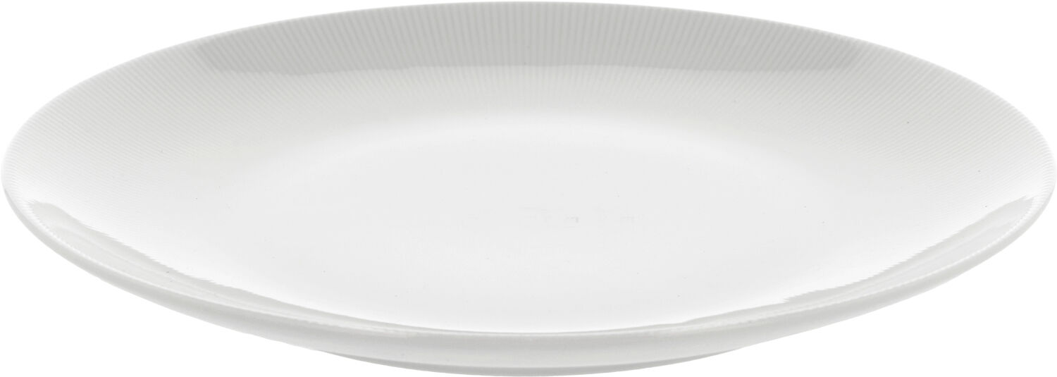 Tallrik flat Eventail 28 cm Vit