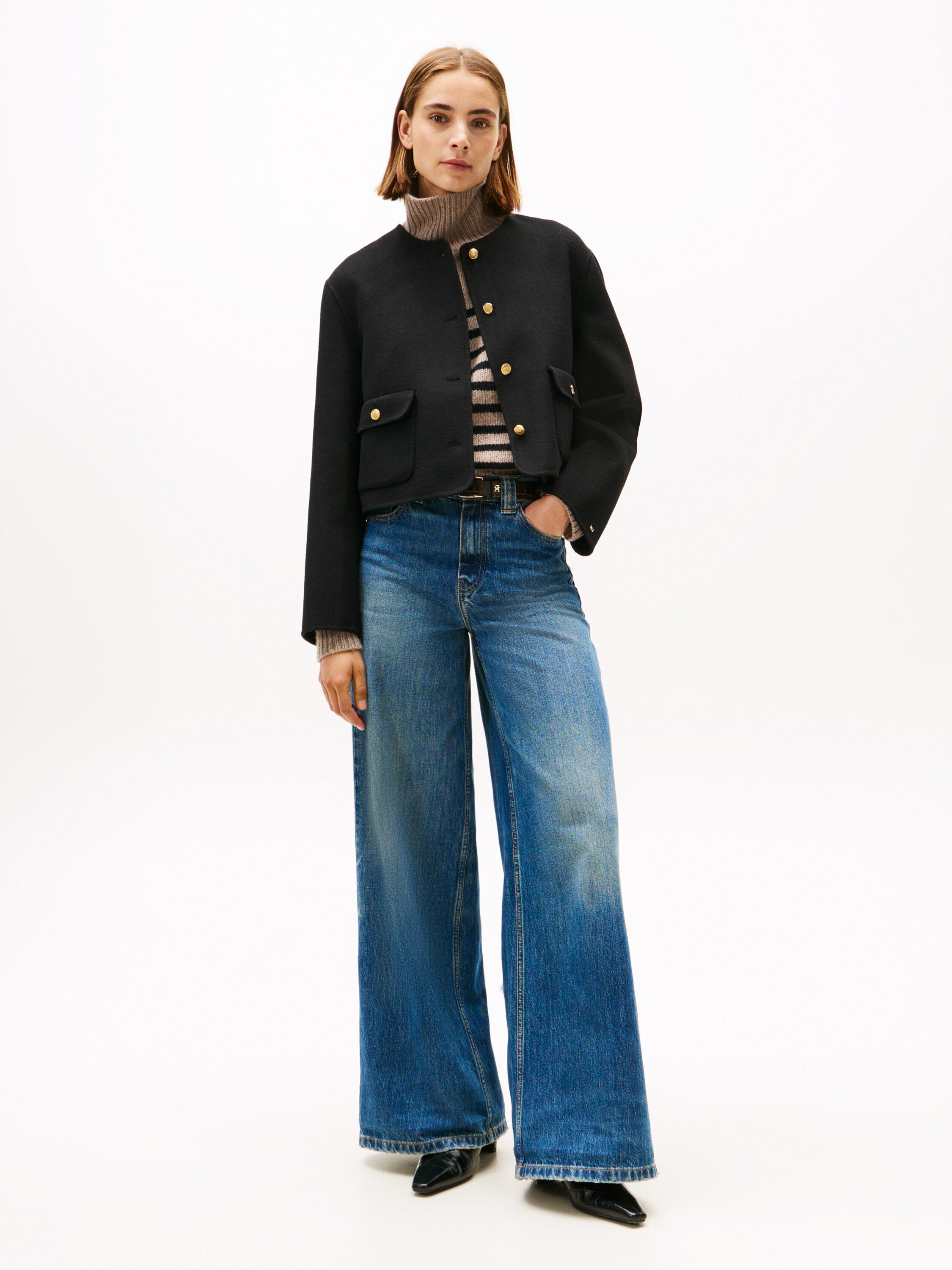 DF WOOL BLEND REG LADY JACKET