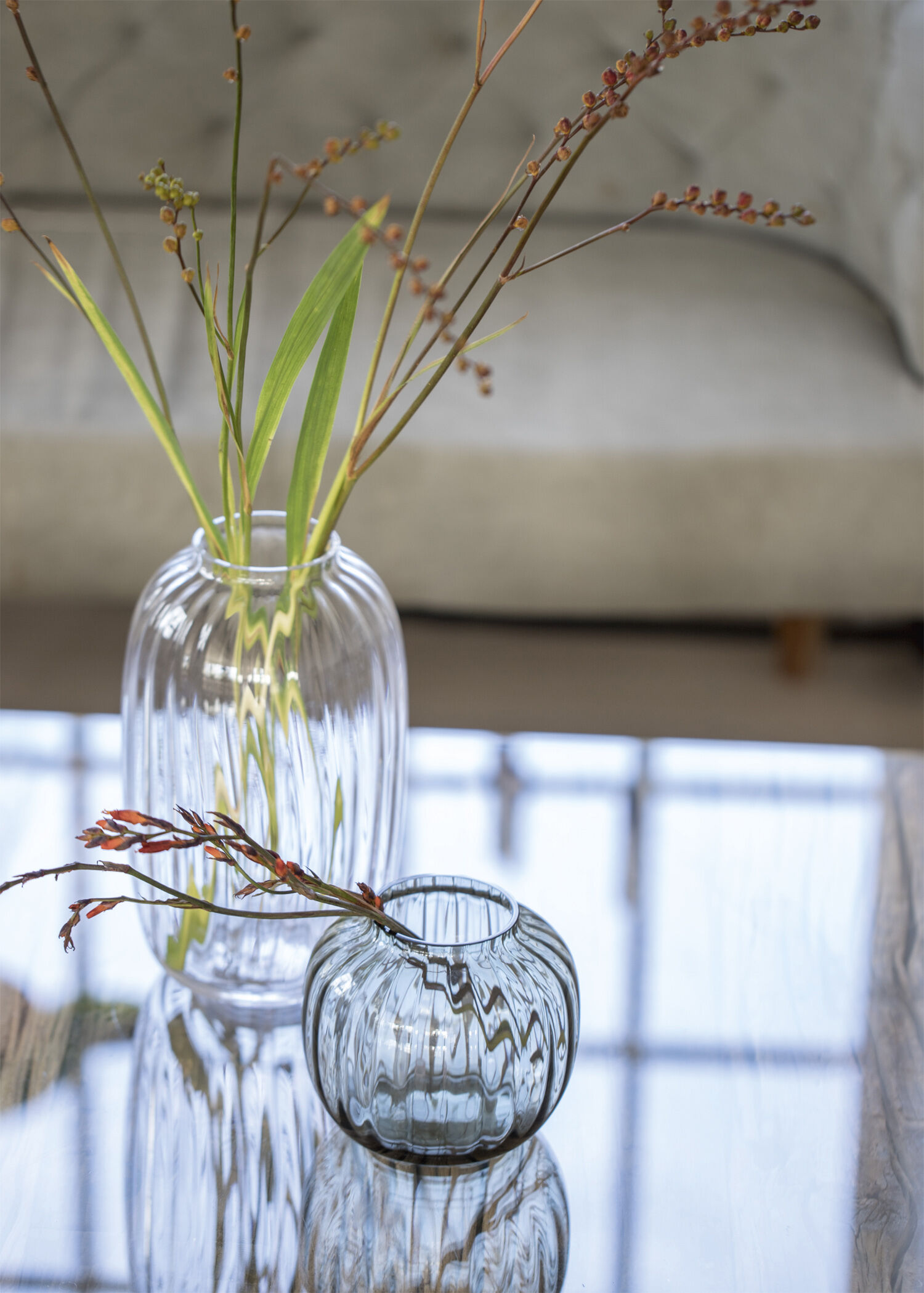 Primula Vase klar H25,5