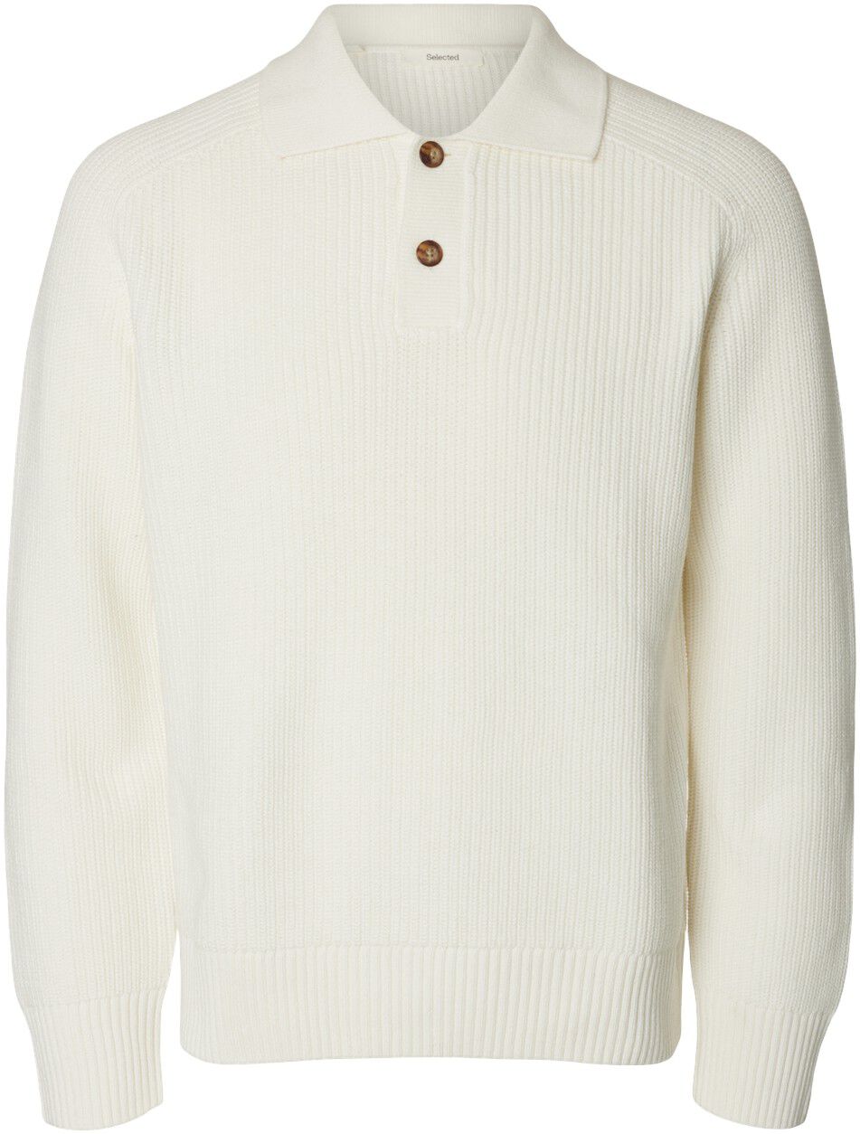 Slmpim Ls Knit Polo Camp