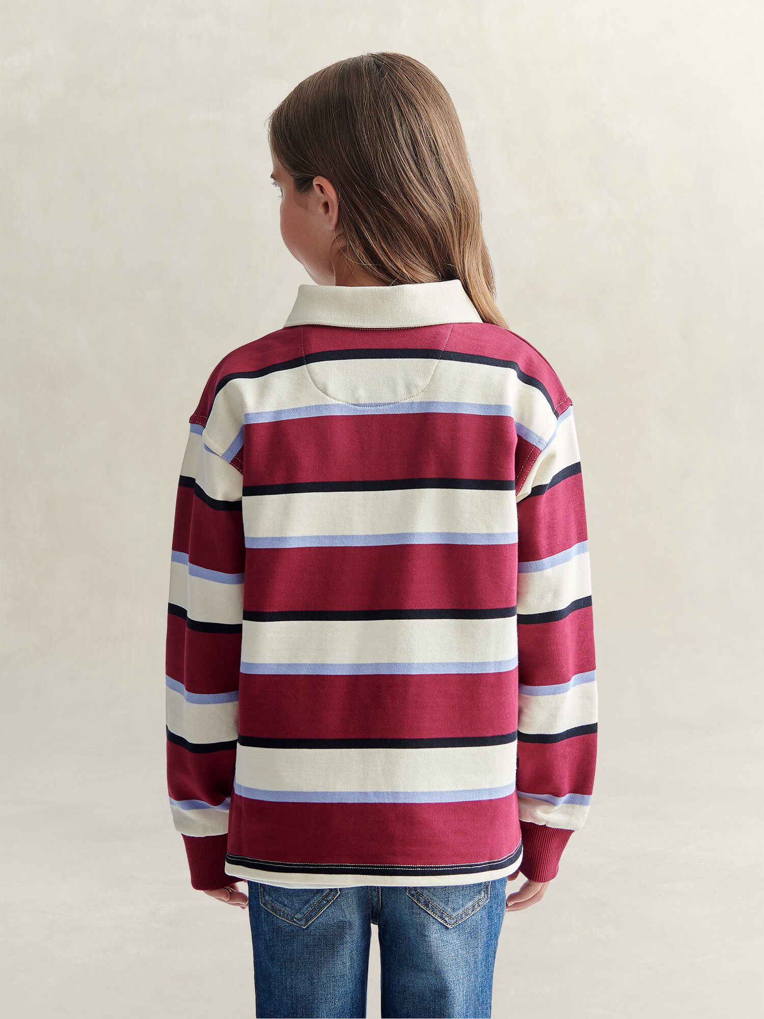 COLLEGIATE RUGBY SWEATSHIRT
