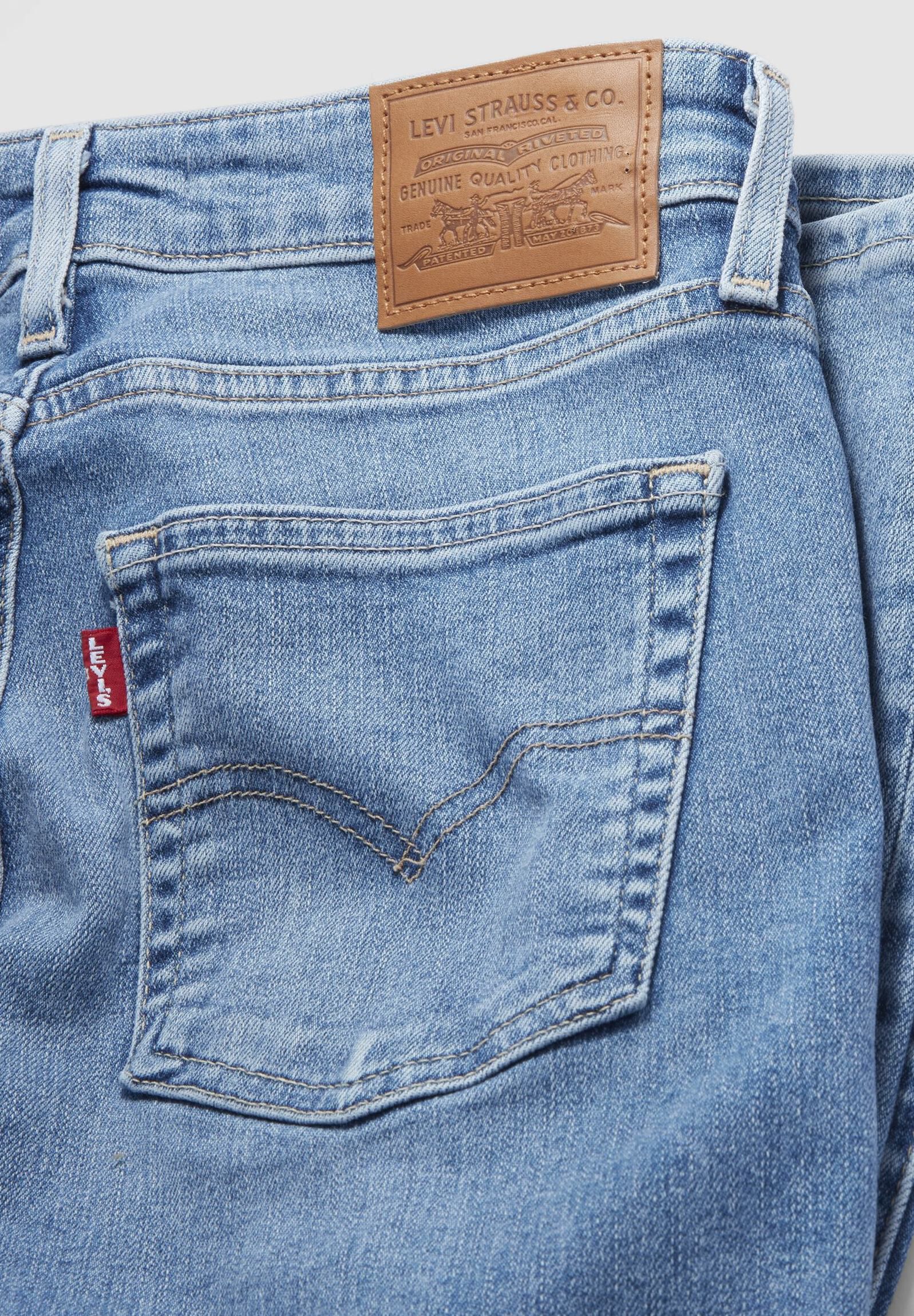 721 HIGH RISE SKINNY BLUE WAVE