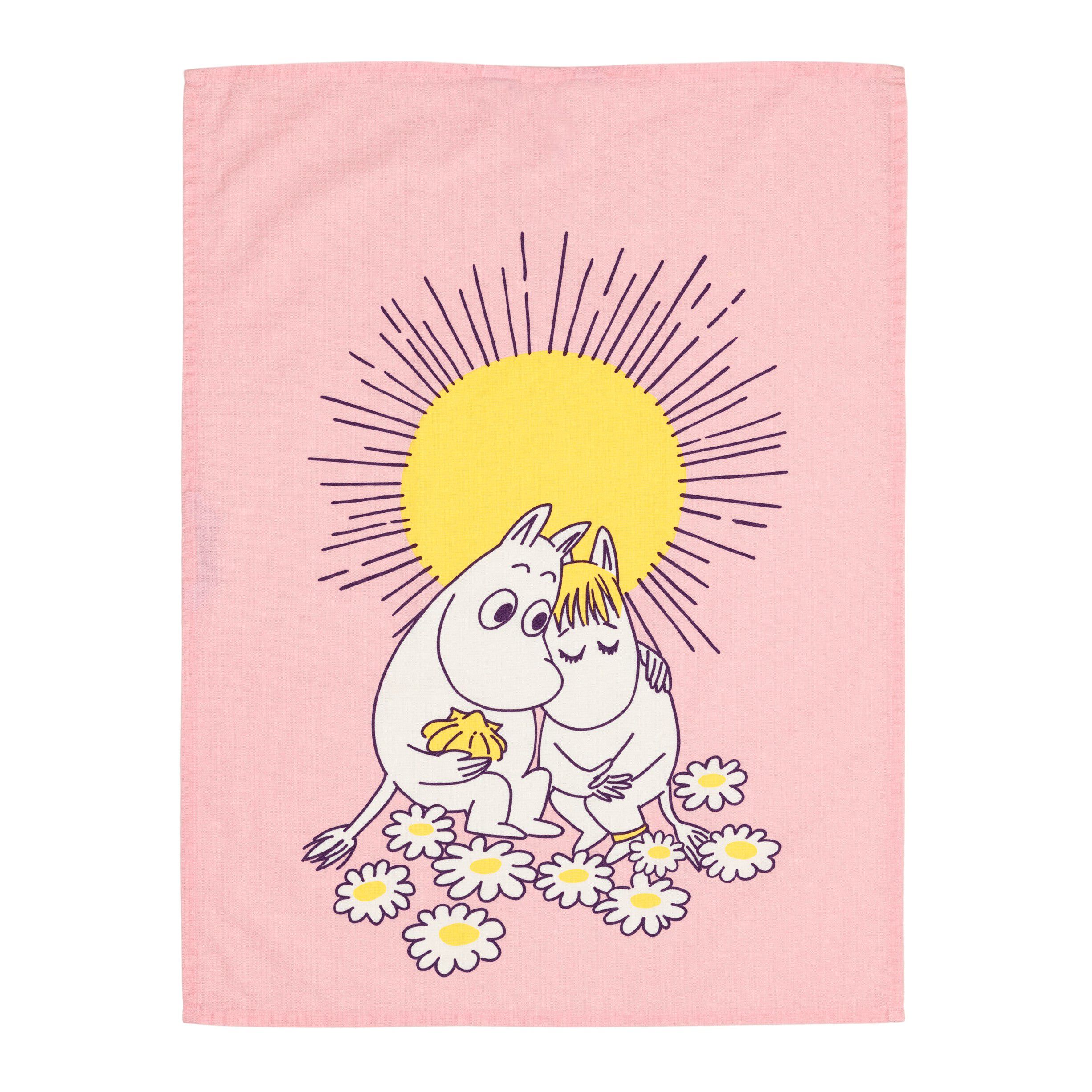 Moomin k. twl set 50x70 Sweethearts GOTS