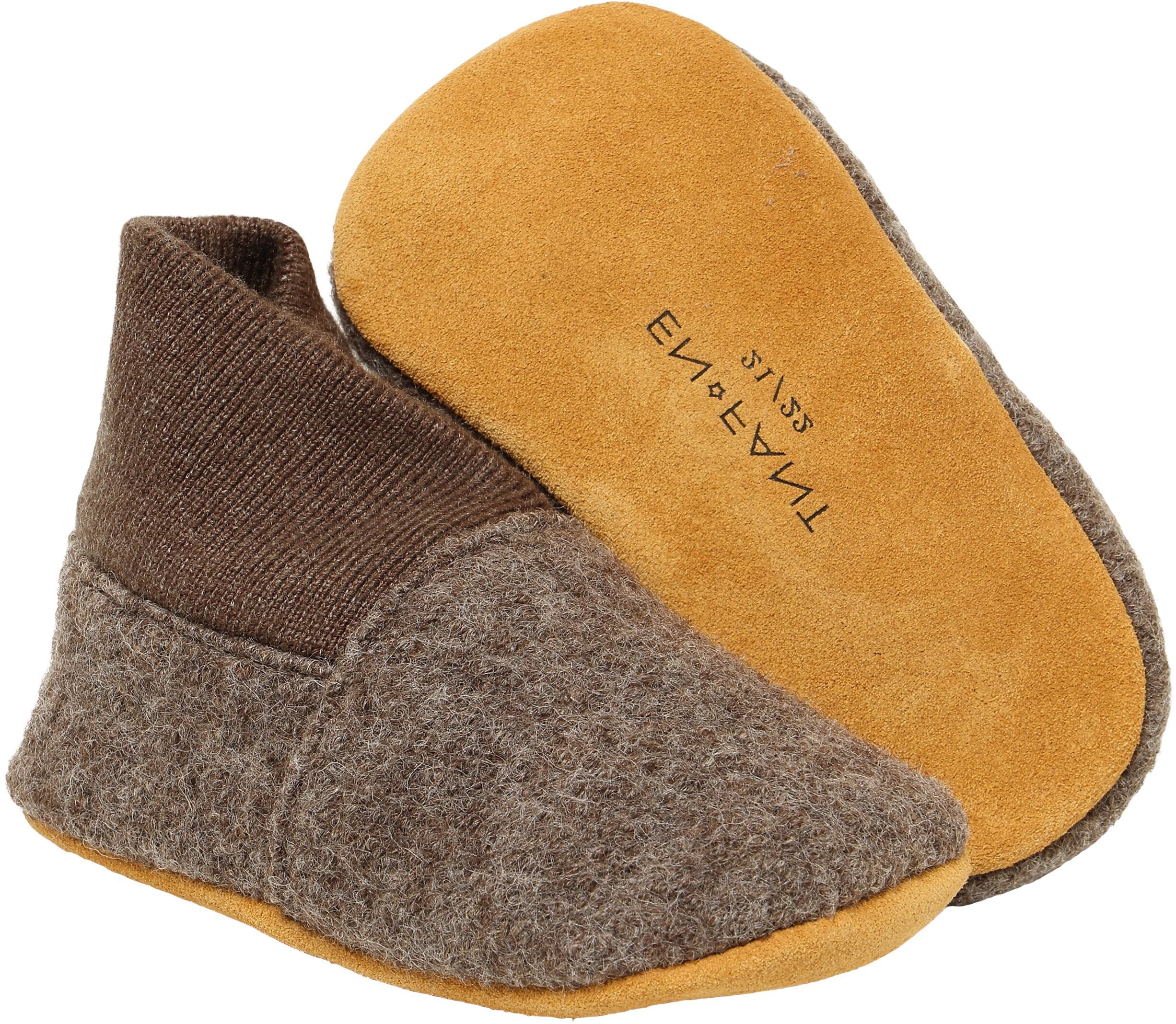 Wool Slippers w. Rib