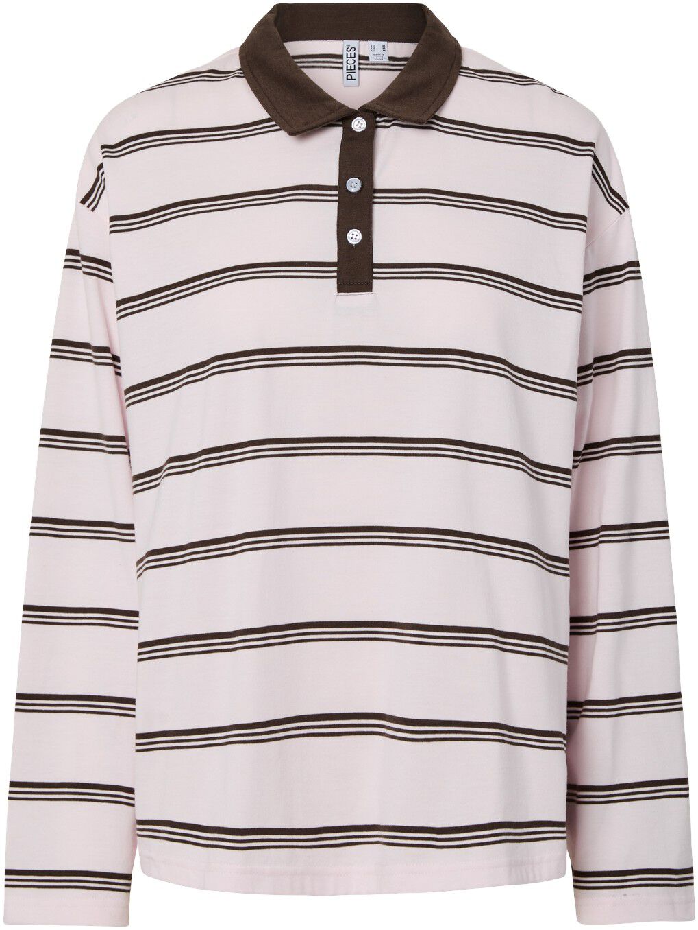 Pcsadie Ls Polo Top Jrs D2D Pp