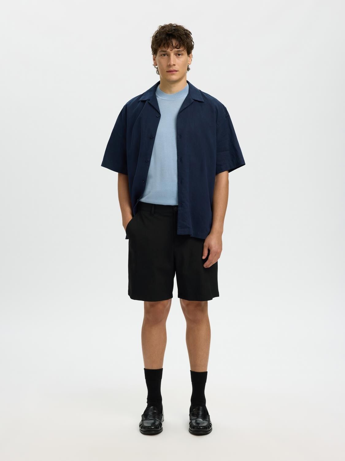 SLHREGULAR-ROBERT FLEX SHORTS NOOS