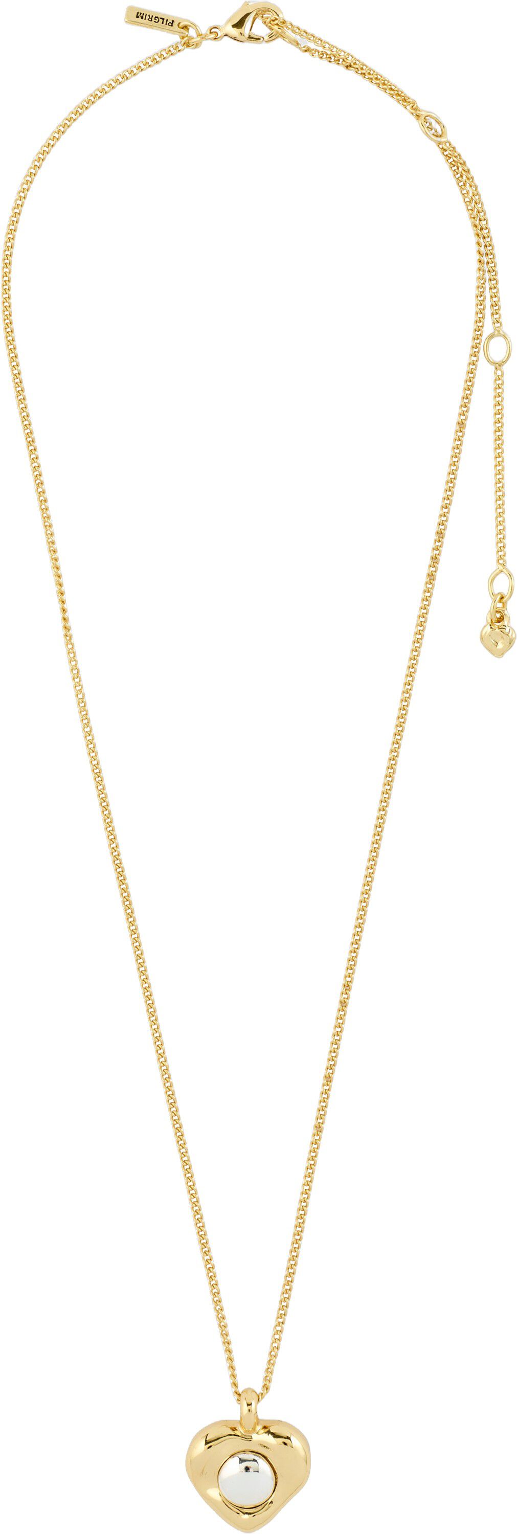 NOVA heart necklace gold-plated