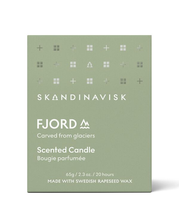 FJORD Scented Candle w Lid 65g