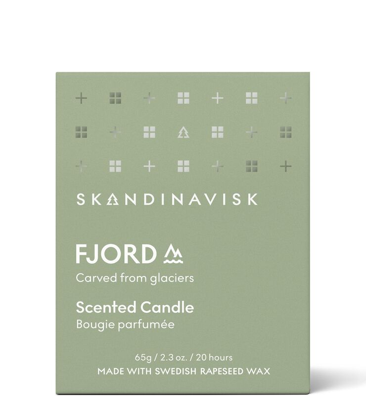 FJORD Scented Candle w Lid 65g