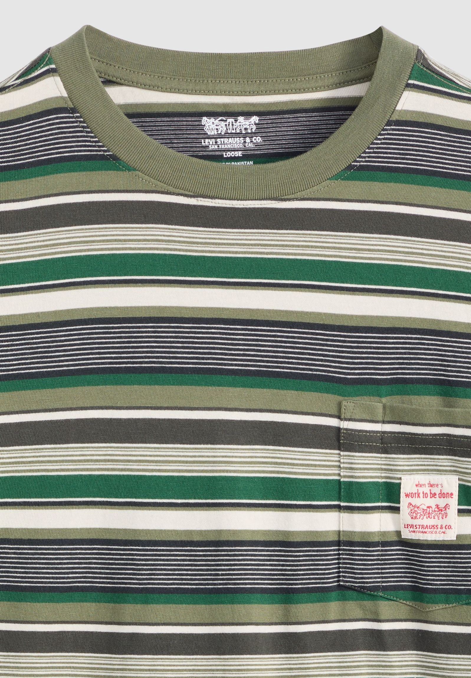 SS WORKWEAR TEE DARLIN STRIPE