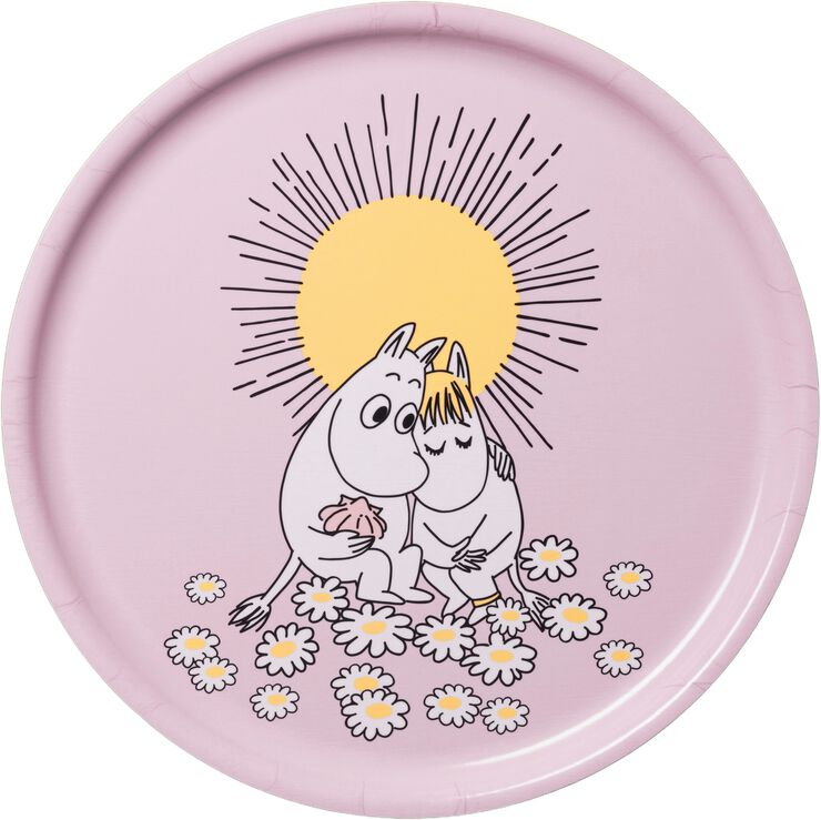 Moomin tray 35cm Sweethearts