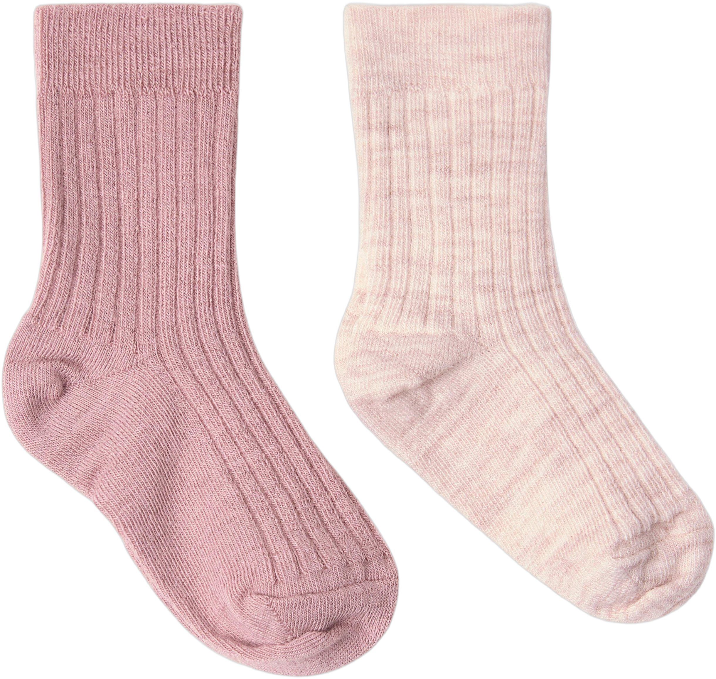 Cosy ribbed socks in soft wool blen