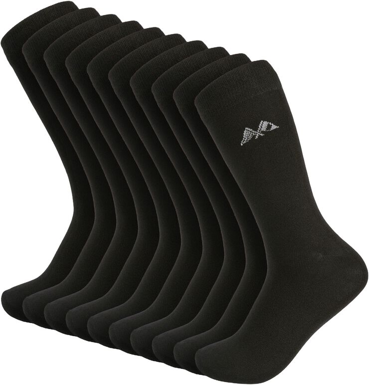 Bamboo LB logo sock 10 pack
