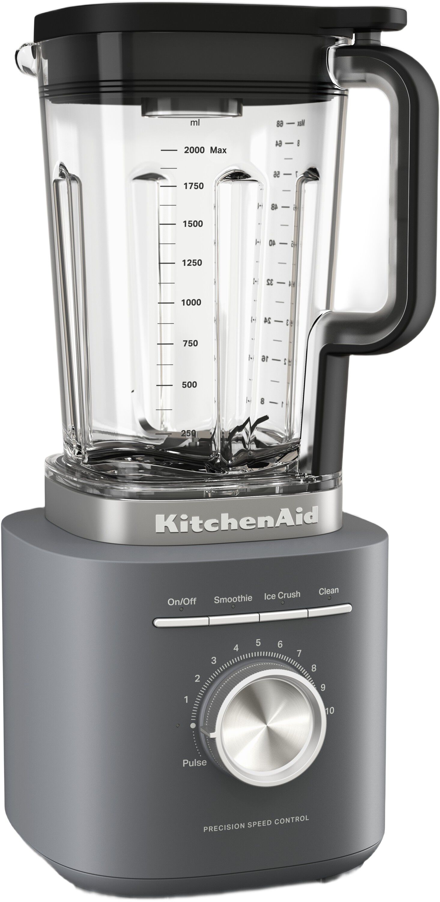 PURE POWER Blender Charcoal Grey