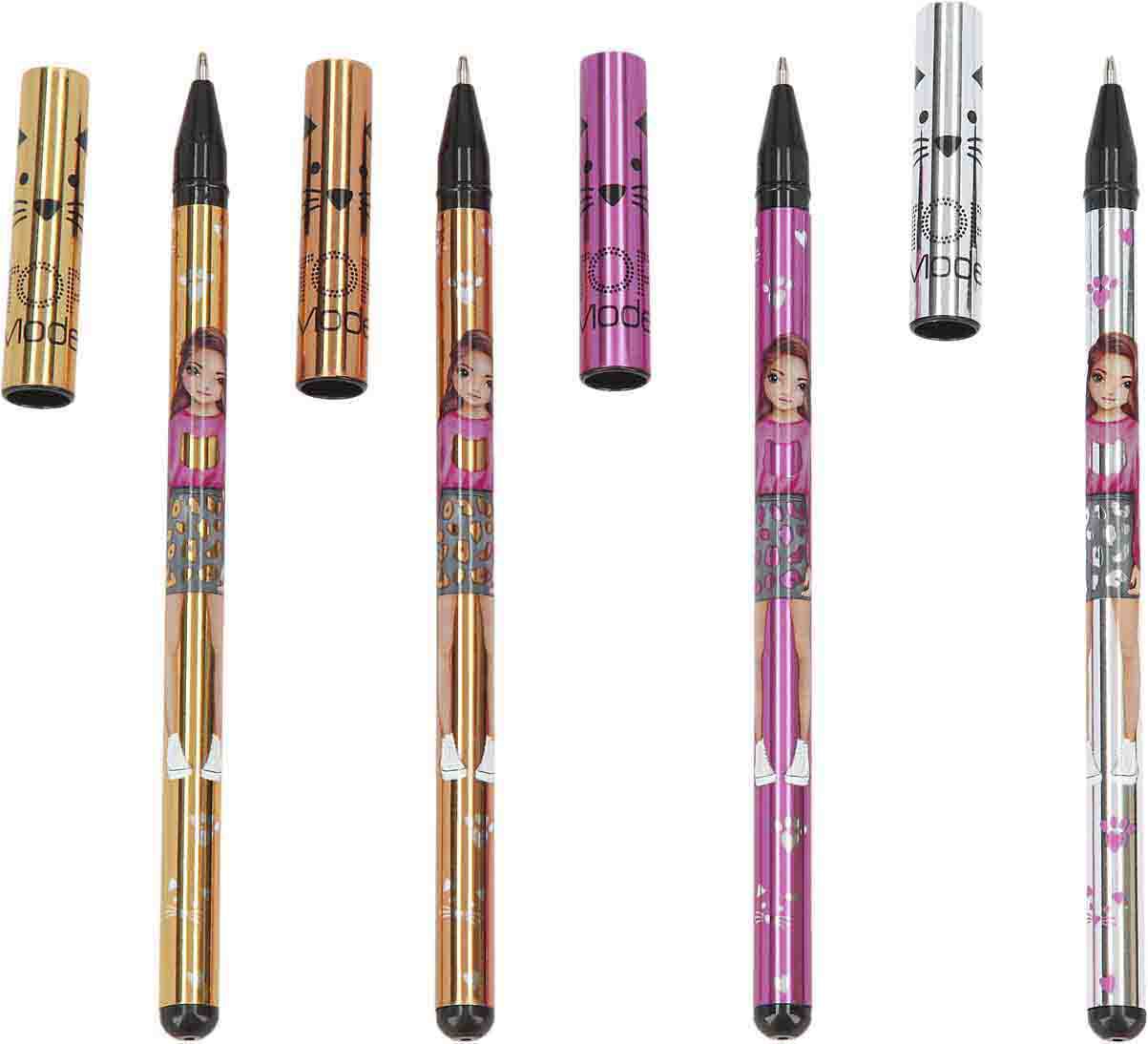 TopModel Glitter Gelpens&aelig;t, Metallic