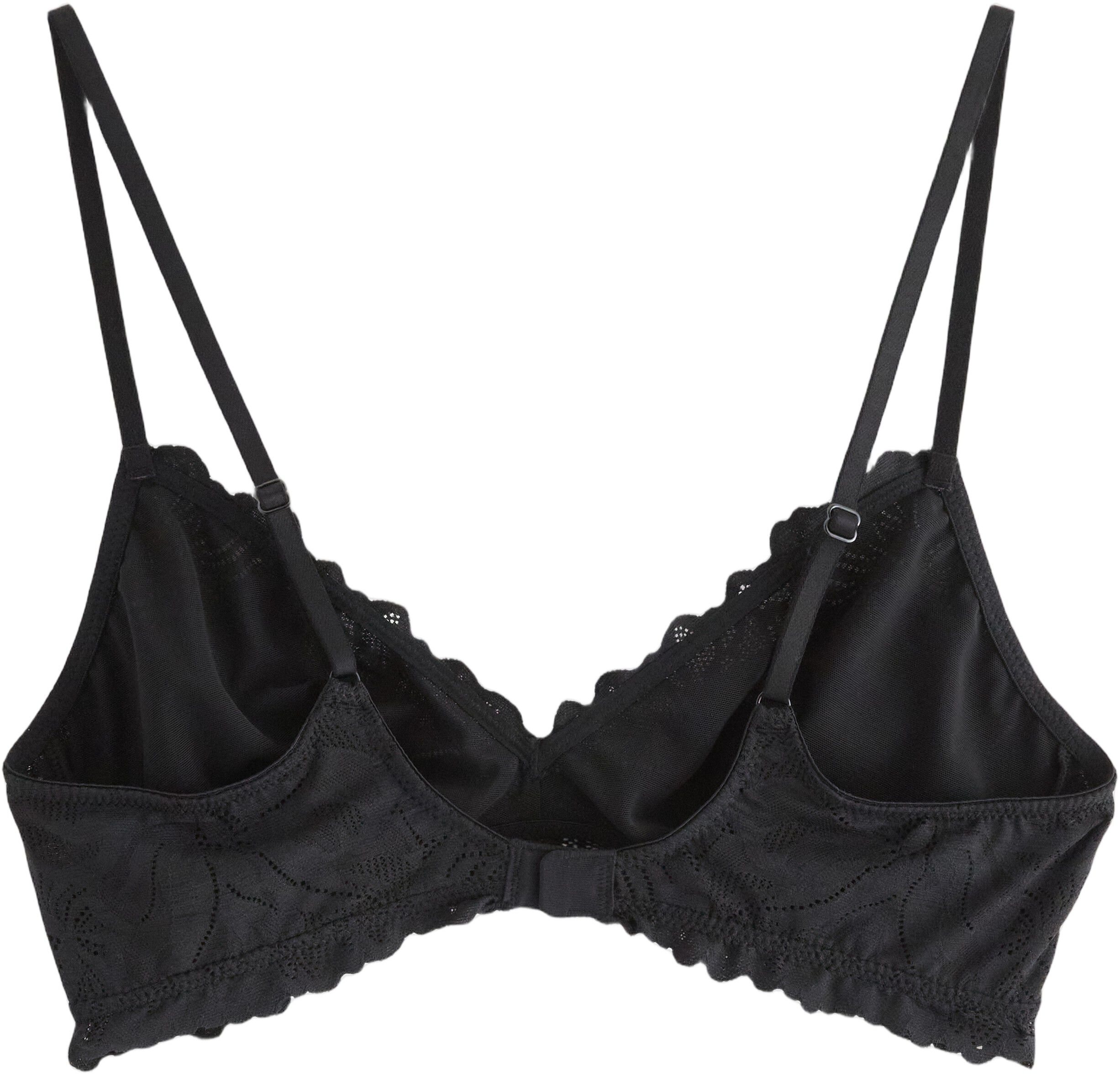 Super soft unpadded soft bra with m