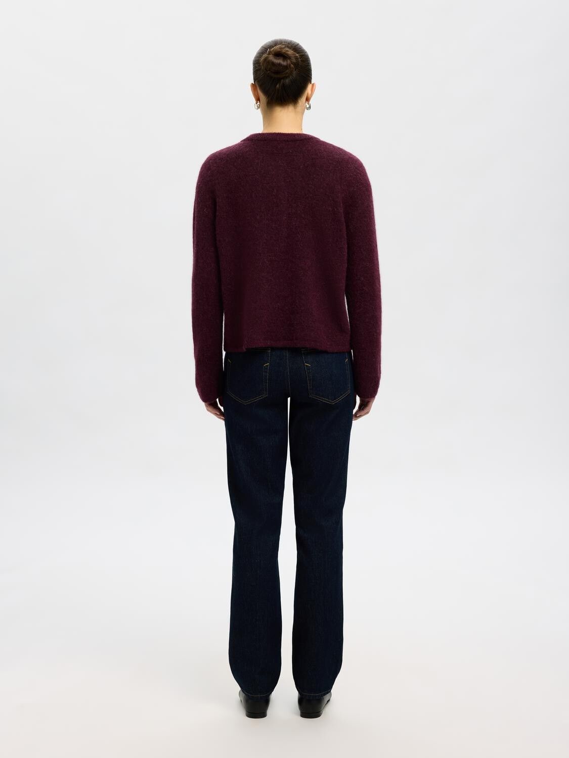 SLFLULU NEW LS KNIT CARDIGAN NOOS