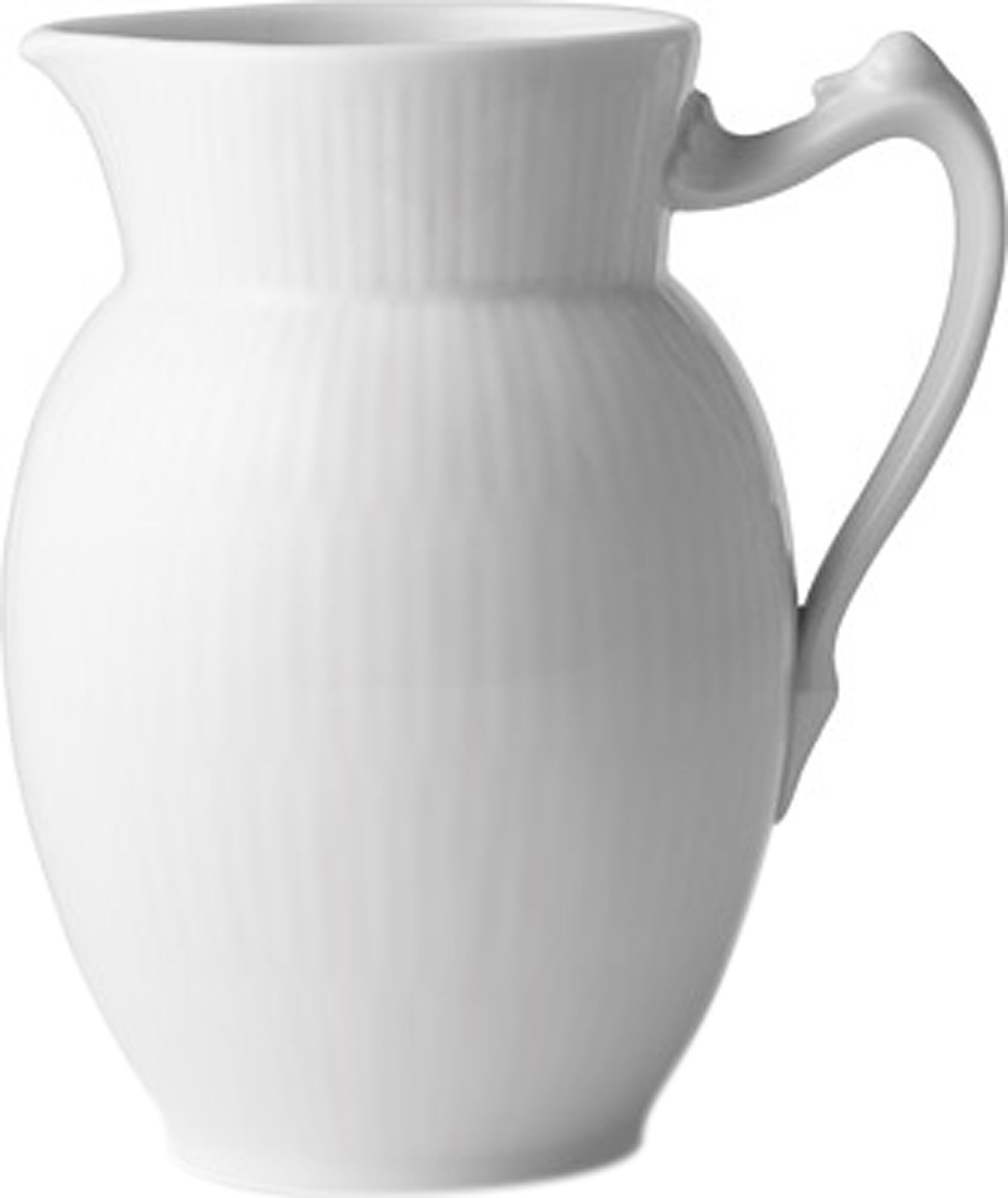 White Fluted kanna 38 cl