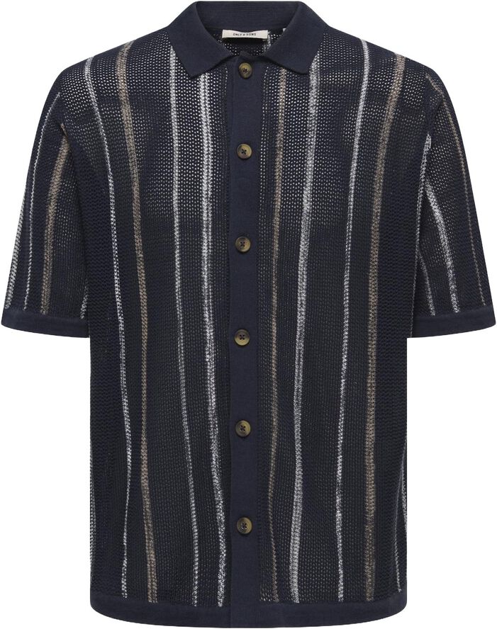 ONSTOBBY LIFE RLX SS SHIRT KNIT NO