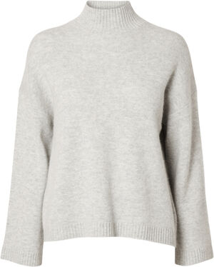 SLFCILLE LS KNIT HIGH NECK NOOS