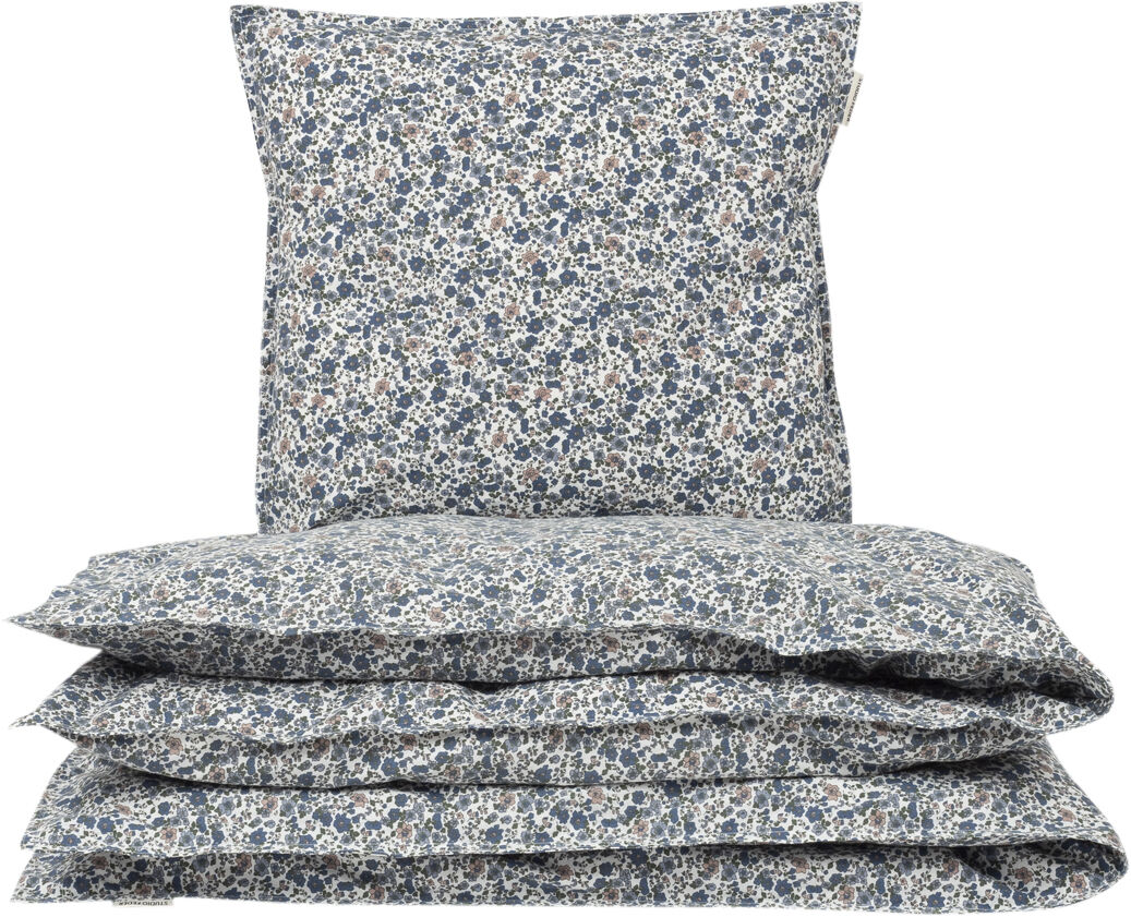 ADULT BEDDING - SWEDISH SIZE - FLORAL BLUE