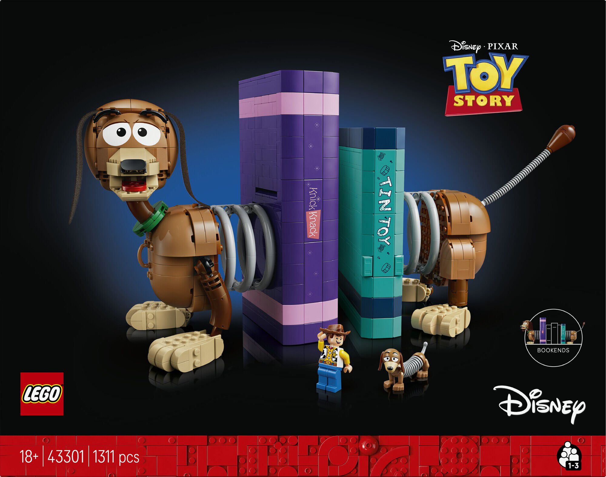 43301 Toy Story-bogst&oslash;tter med