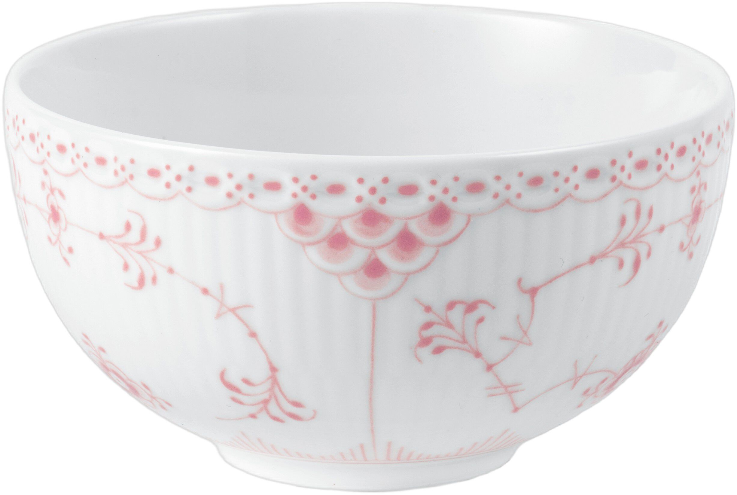 Koral Musselmalet Halvblonde sk&aring;l, 35 cl