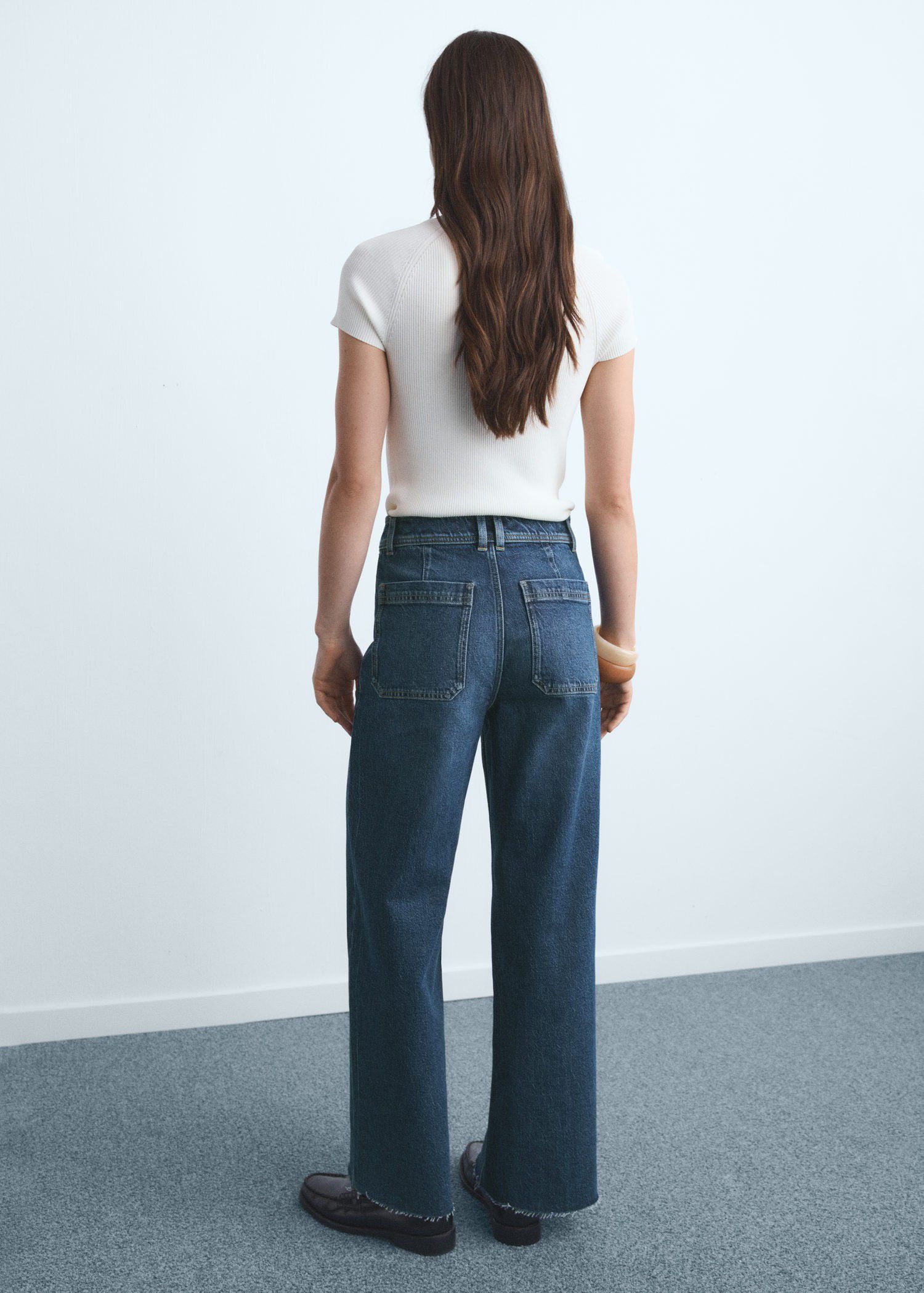 Catherin culotte high-rise jeans