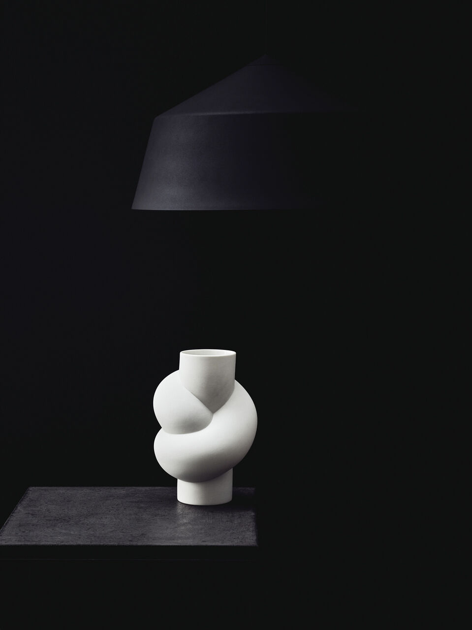 Vase 25cm, White, Node