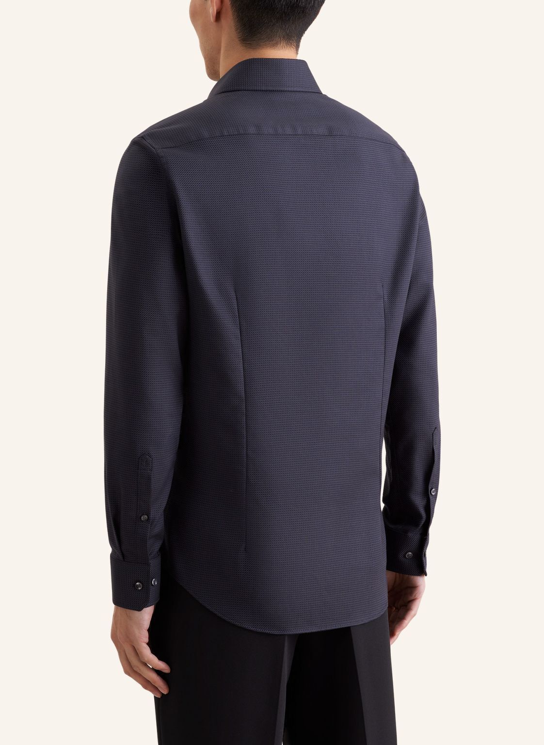 Business shirt Slim 1/1 Kent-Collar Structure