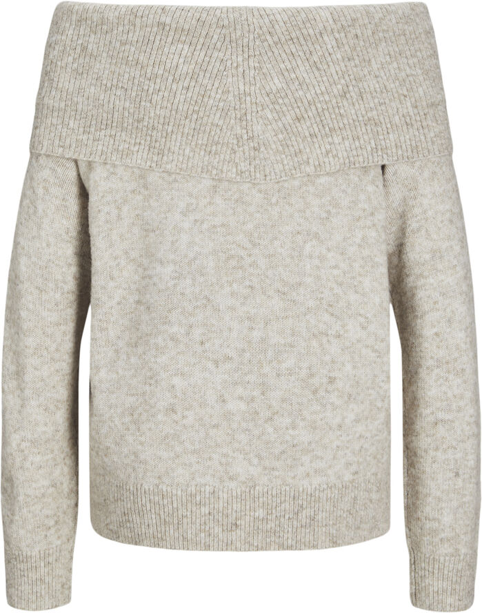 JXMINKA OFF SHOULDER KNIT