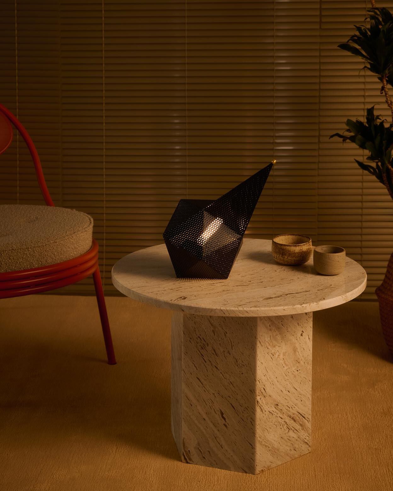 Bagdad Portable Lamp, EU (Shade: Soft Black Semi Matt)