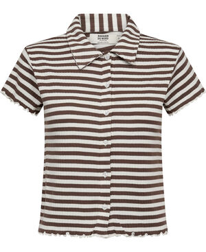 Milla 29 SS polo top - Organic Cotton GOTS